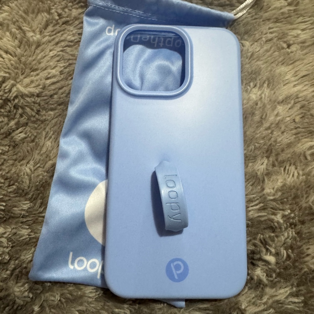 Loopy Case Light Blue Phone Case